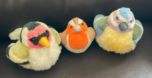 Bird soft toys - bird, tit