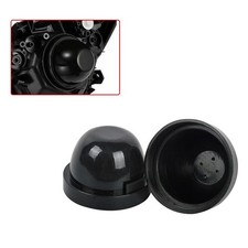 2x Rubber Car Headlight Housing Extended Dust Cover Boot Cap Seal Shell Caps
