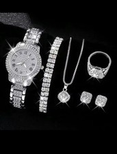 hip hop jewelry set  Silver