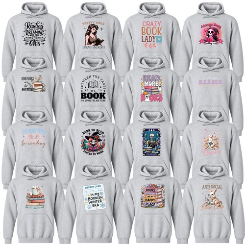 Funny book lover self - book,
