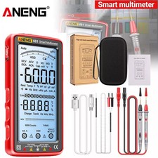 Smart LCD Digital Multimeter 6000 Counts AC/DC Voltage Tester Resistance Meter.