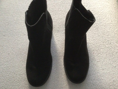 Black ankle boots - boots, 4