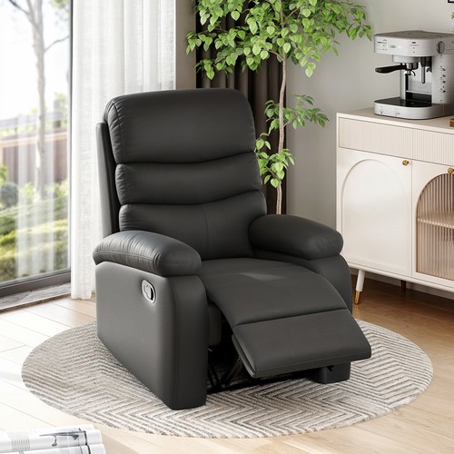 Leather reclining chair - pu,