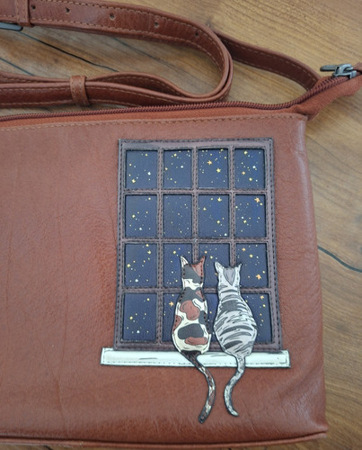 Yoshi leather brown crossbody - yoshi,