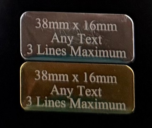 Laser engraved personalised - engraved,