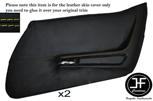 Yellow stitching front - 2x,