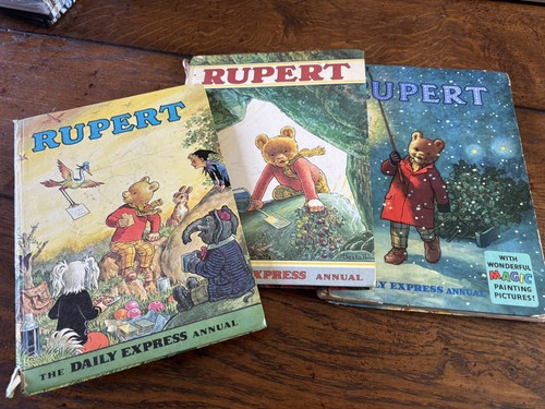 Vintage rupert bear - bear, daily