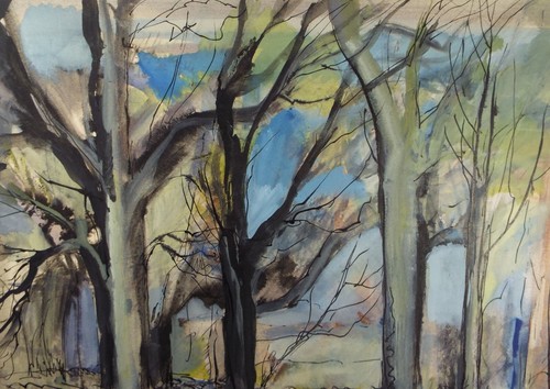 Original watercolour ink - original,