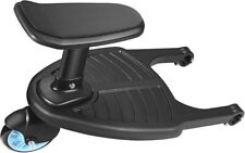 Buggy Board, TOPQSC Buggy Board with Seat, Full Suspension Stroller Board
