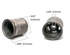 2pc COX 1/24 Slot Car AMERICAN