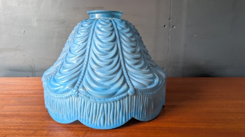 Vintage blue glass faux - vintage,
