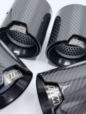 4 x GENUINE CARBON FIBRE BMW