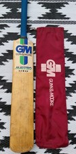 GM Gunn & Moore Maestro Rare Vintage Cricket Bat - Size Harrow 82.5cm & Sleeve