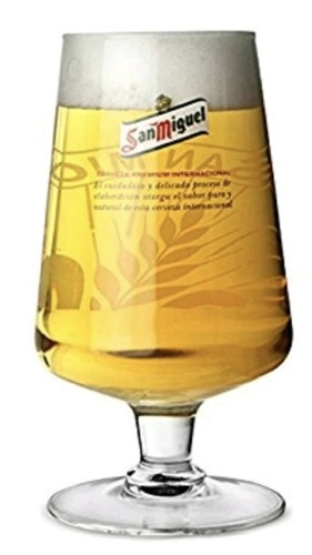San miguel pint glasses - san,