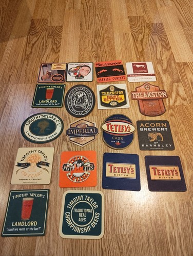 Yorkshire breweries beer mats - yorkshire,