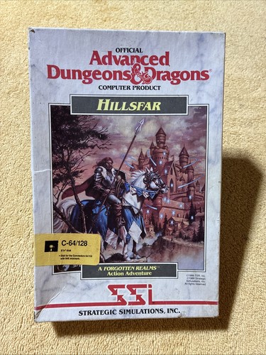 Hillsfar ssi w poster - hillsfar,