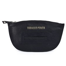 Leather Tobacco Pouch Black