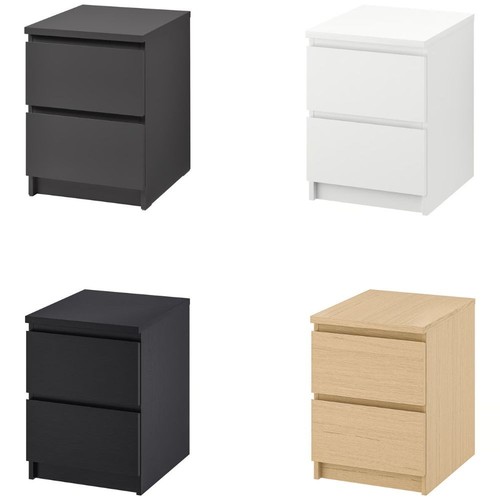 Ikea malm chest 2drawer - of,