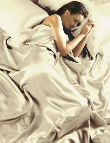 Silk satin sheet set - sheet,
