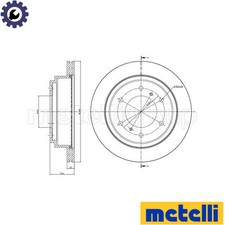 2x BRAKE DISC 23-0778C FOR MITSUBISHI PAJERO/IV/Van/III/CLASSIC/Canvas/Top 3.2L