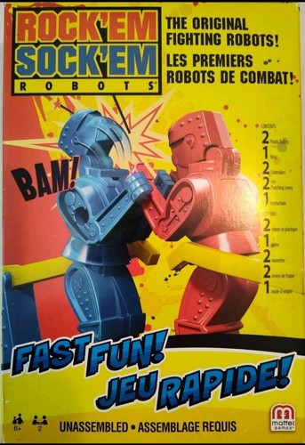 Rock sock robots retro - rock'em,