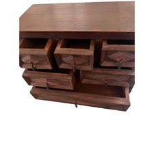 Antique 6 Drawer Wood