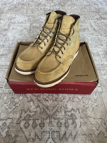 Red wing 8833 - red, suede