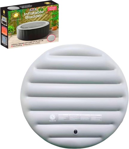 Hot tub lid round person - hot, 4