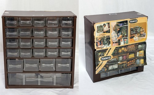 Raaco vintage metal storage - vintage,