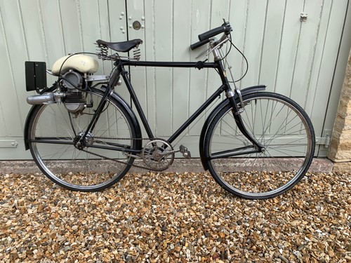 Cyclemotor autocycle 1950s - cyclemotor,