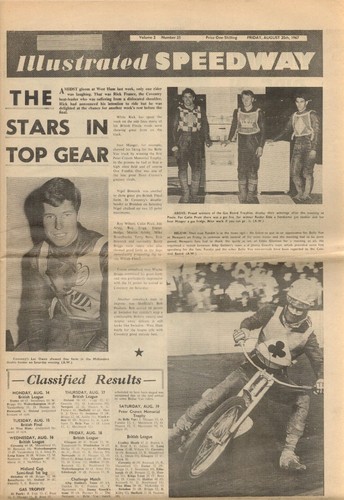 Illustrated speedway - illustrated,