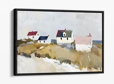 MINIMALIST OIL PAINTING OF