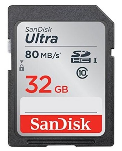 32gb sandisk ultra 80mb - sandisk,