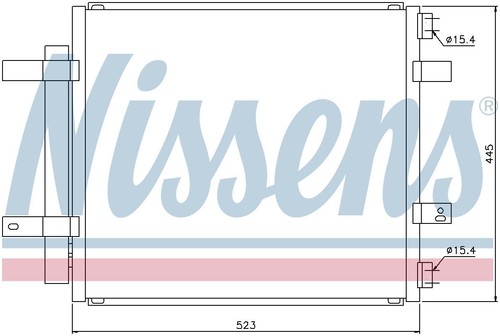 Condenser for daimler - condenser,