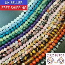 Natural 8mm Gemstone Beads -