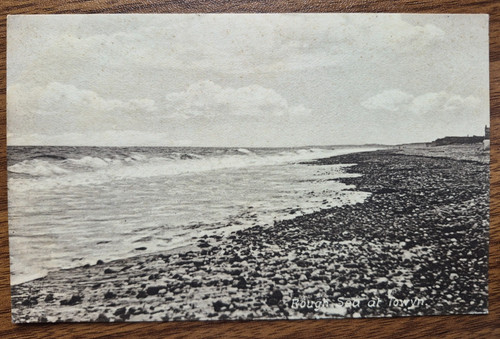 Rough sea towyn williams - towyn,, williams'