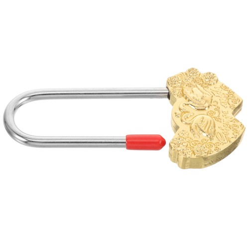 Compact vintage metal padlock - vintage,