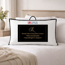 British Wool King Size Cotton