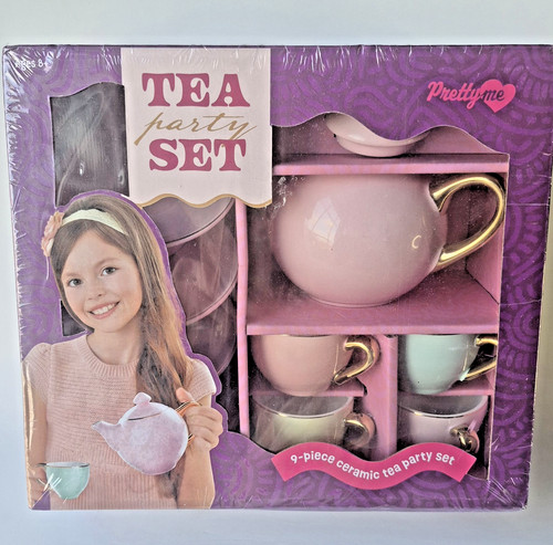 Pretty ceramic tea party - ceramic,