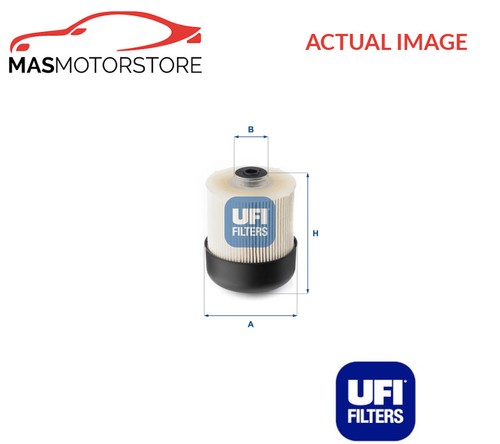 Engine fuel filter ufi 2611500 - filter,