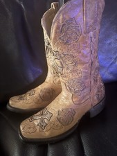 Vintage Corral Tan Leather