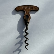 Antique Vintage Lund Corkscrew