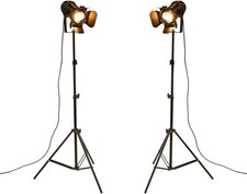 Vintage Industrial Black Retro