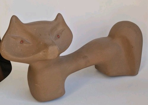 Mid century fox sculpture - mid,