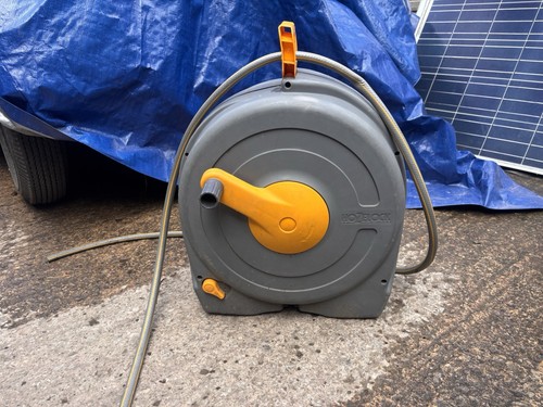 Hozelock wall mounted hose - wall,
