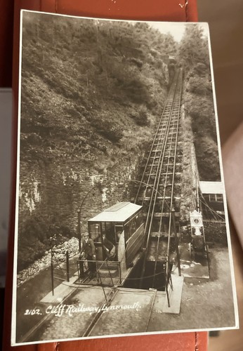 Lynmouth cliff railway - cliff,