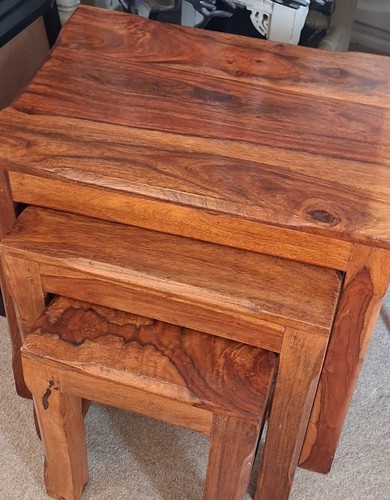 Nest tables solid wood - nest,