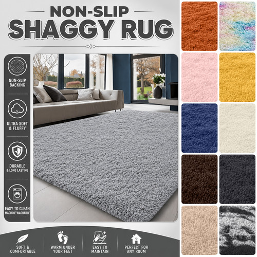 Super soft fluffy shaggy rugs - fluffy,