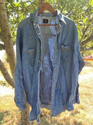 Levi denim shirt - denim,
