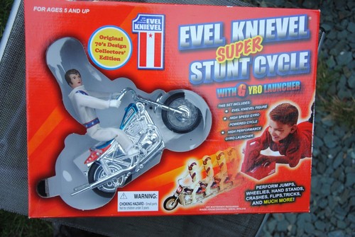 Evel knievel stunt - evel, by